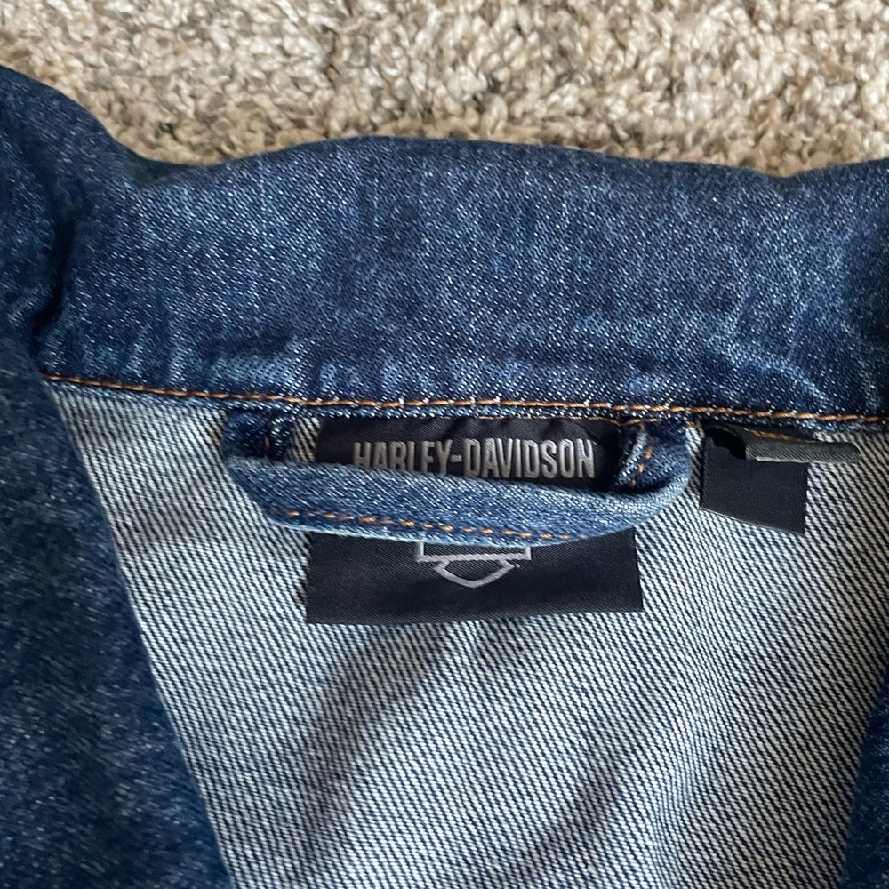 Harley Davidson Men’s Denim Jacket in Sz Xl 
Jacket only worn a few times - Picture 8 of 10